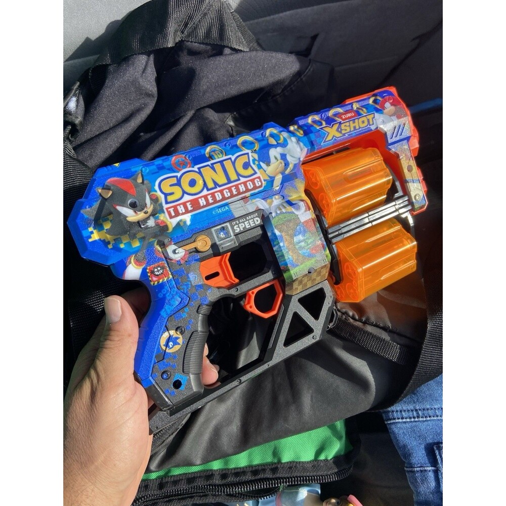 Zuru X-Shot Sonic The Hedgehog Skins Dread Foam Dart Blaster